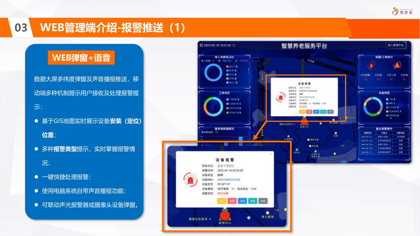 报警推送：GIS 地图实时定位与多渠道通知